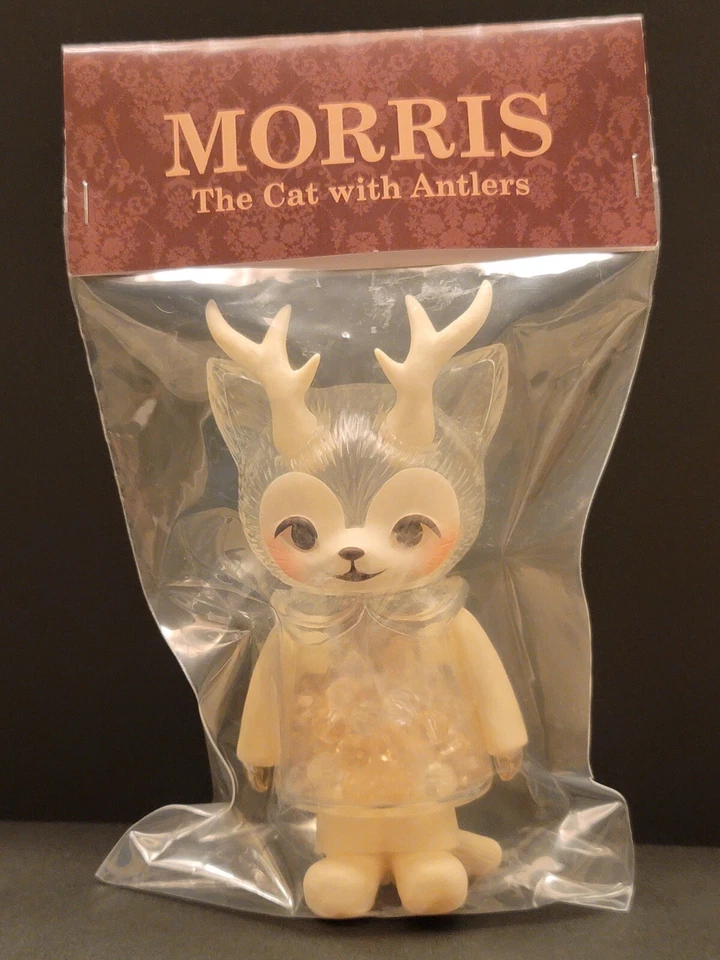 専門店の安心の1ヶ月保証付 MORRIS The Cat with Antlers ひなたかおり
