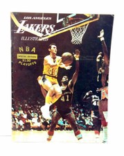 1970 Los Angeles Lakers Illustrated NBA Playoffs Program Wilt Chamberlain West