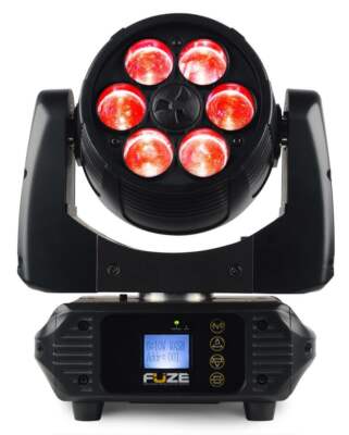 BEAMZ FUZE610Z WASH LED 6X10W RGBW ZOOM MOBILE TESTS