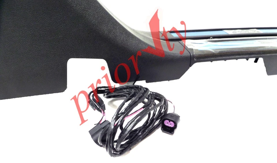 19072905 Illuminated Front Door Sill Plates C Script Black 2010-16 Cadillac SRX - Image 2 of 4