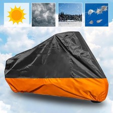 Motorcycle Cover XXXL Waterproof for Harley for Ultra Classic Davidson, Large fo