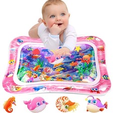 Tummy Time Mat Baby Water Play Mat for Infants and Toddlers Baby Toys for 3 ...