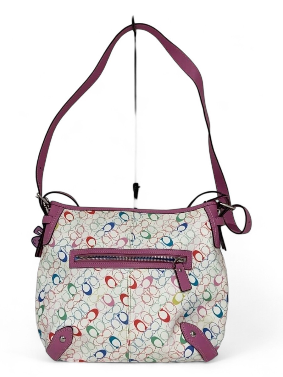 バッグ coach python hand bag 2way shoulder Coach White Python Leather 2-Way Shoulder Bag Elegant