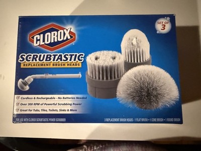 Clorox Scrubtastic Replacement Brush Heads (Set of 3) 