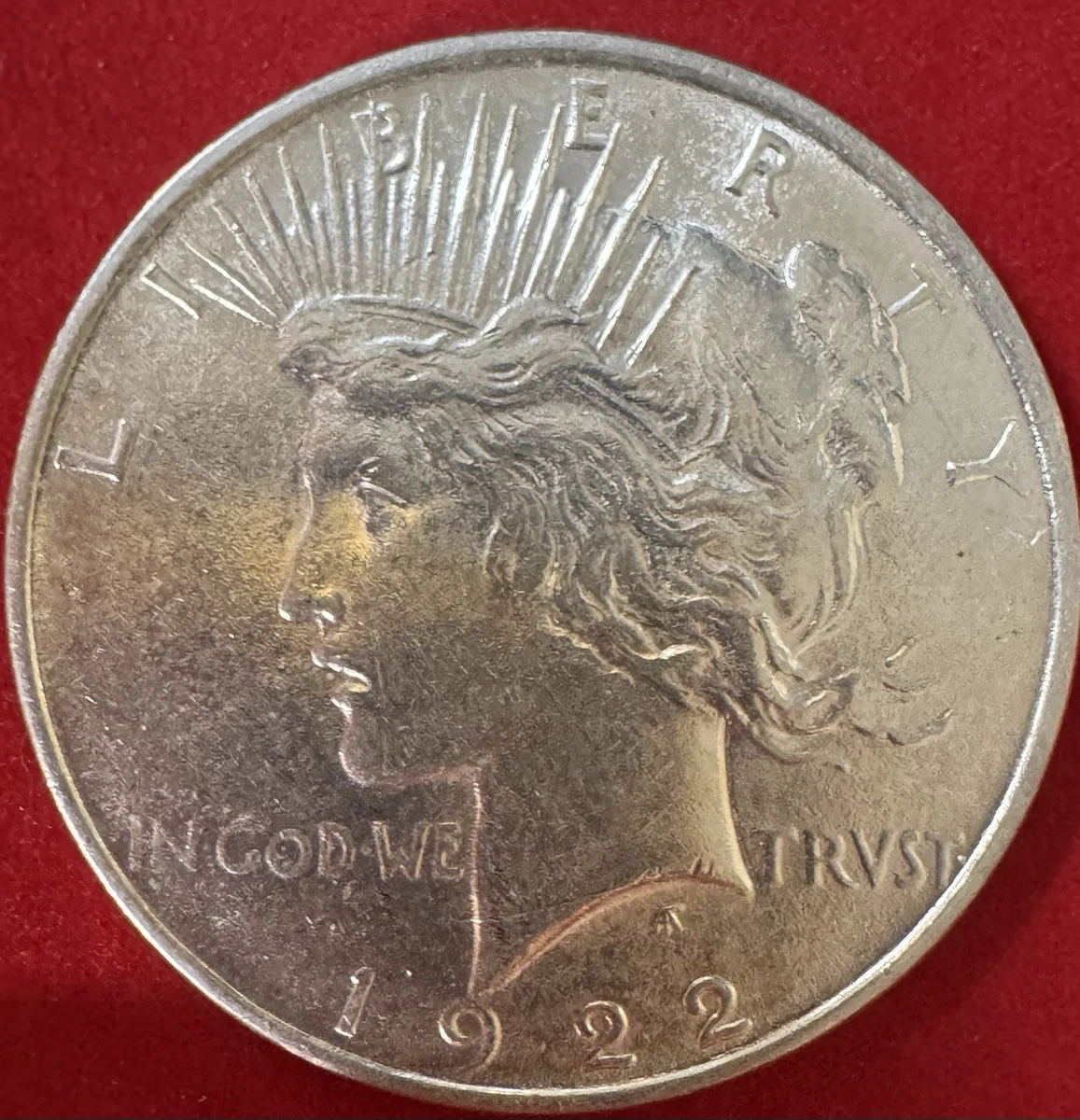 美国铸币厂银色1922 年和平元(1921-1935) | eBay