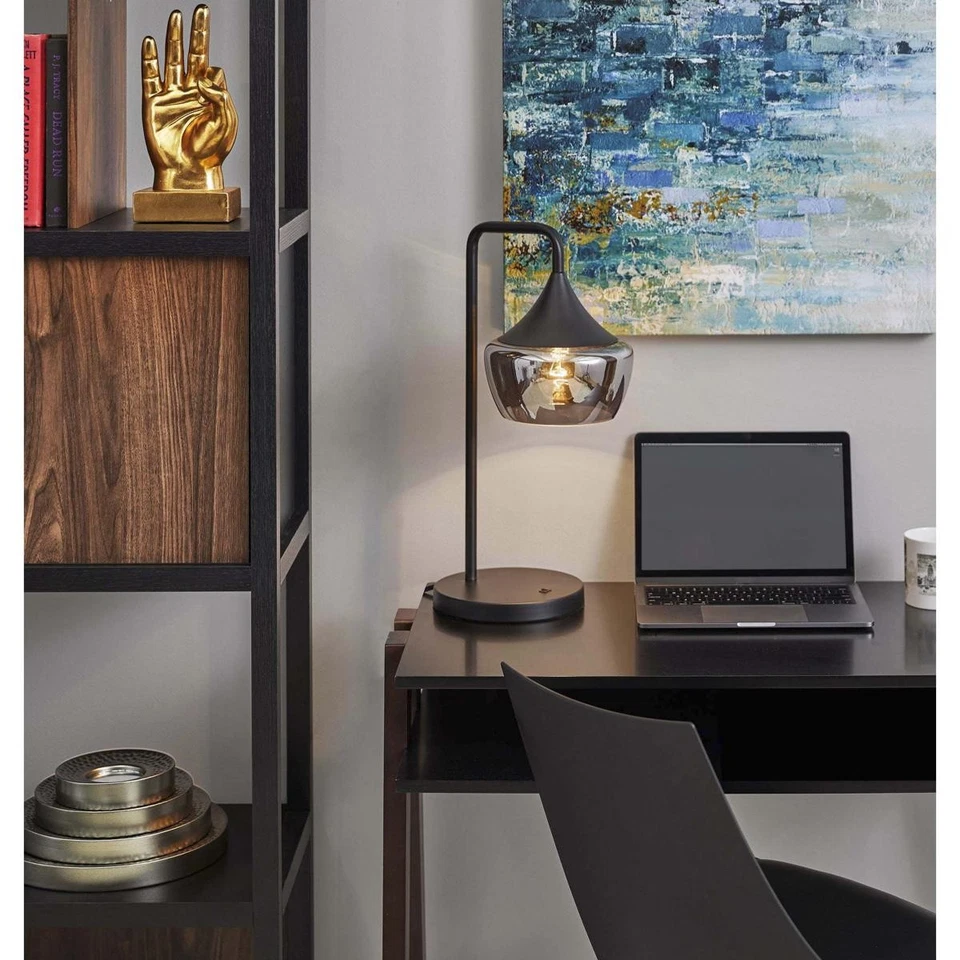 Adesso 2142-01 Eliza 20 inch 60.00 watt Black Table Lamp Portable Light - Image 3 of 4