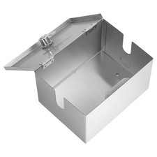 Waterproof Lockable Outdoor Socket Box Stainless Steel Protective Cover