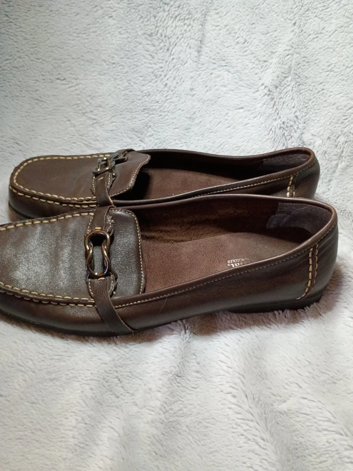 Mocasines para mujer What's What By Aerosoles marrón talla 10 Foto 3 de 4