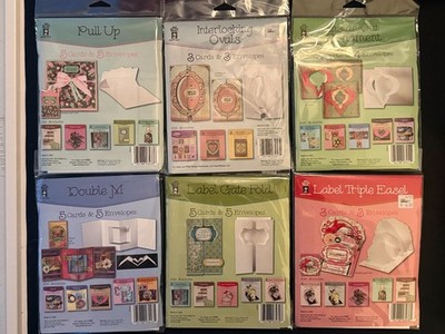 Hot Off the Press Cards&Envelopes-Pull Up, Double M, Inside/Out Ornament, + 3