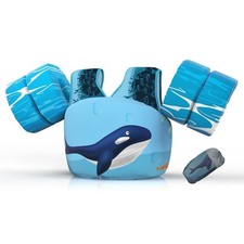 DOOHALO Kids Swim Floats for 28-70 Pounds Kid Arm Shoulder Float Vest Fit for...
