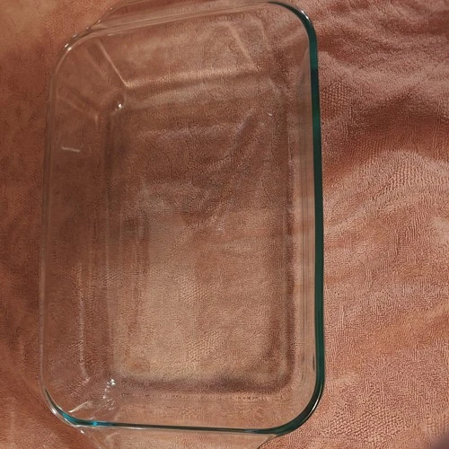 Vintage PYREX #233 - D Clear Glass 13x9x3.5 Deep 3 Qt Casserole Microwave Dish