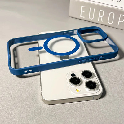 MagSafe Magnetic Phone Case Wireless Charging Cover for iPhone 17 16 15 Pro