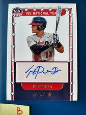 2024 USA Baseball Panini Stars & Stripes JC Pacheco #NTS-JP Signature AUTO