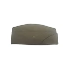WW2 era US Military Overseas Garrison Side Cap Medical Corps Piping Khaki Size 7