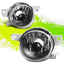 Factory Style Halogen Fog Light Lamps For Honda Civic Del Sol 93-95 Chrome Pair