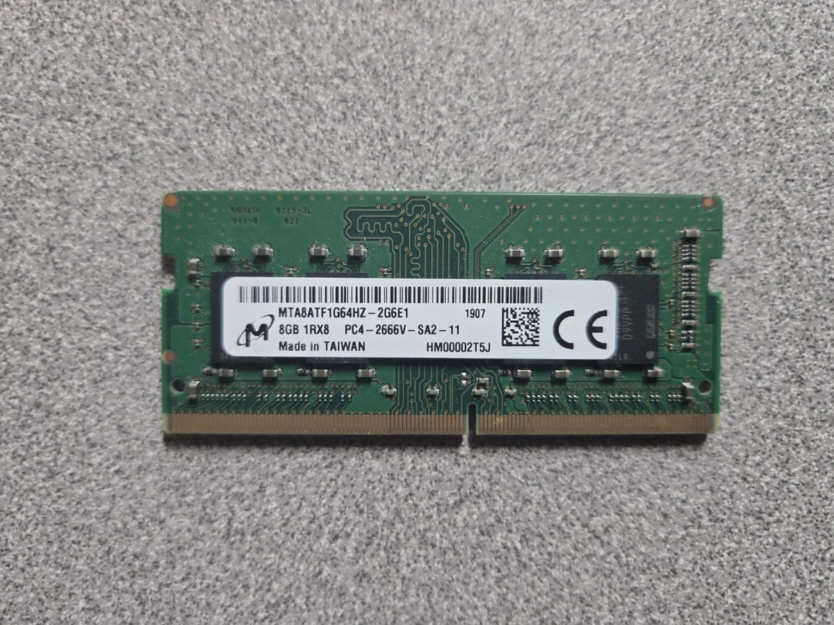 メモリー Micron DDR4 16GB 2枚 8GB PC4-2666V-UA2-11 MICRON Micron（マイクロン） 8GBx2 PC4-2666 Technology メモリー