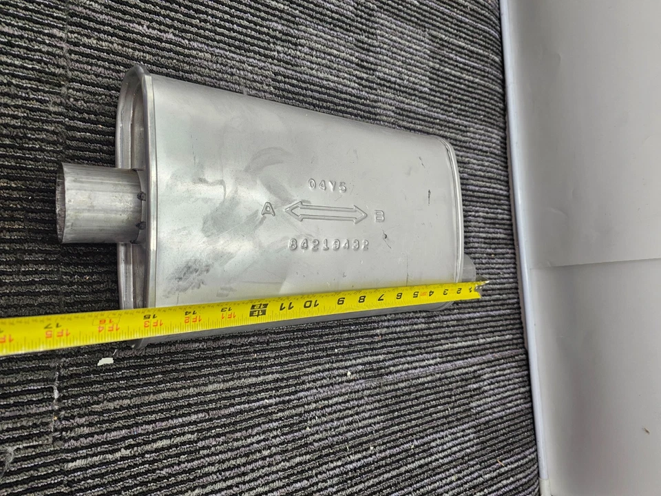 84219432 Exhaust Muffler Aluminized Steel For 1981-1986 Jeep CJ7 Models - Image 3 of 4