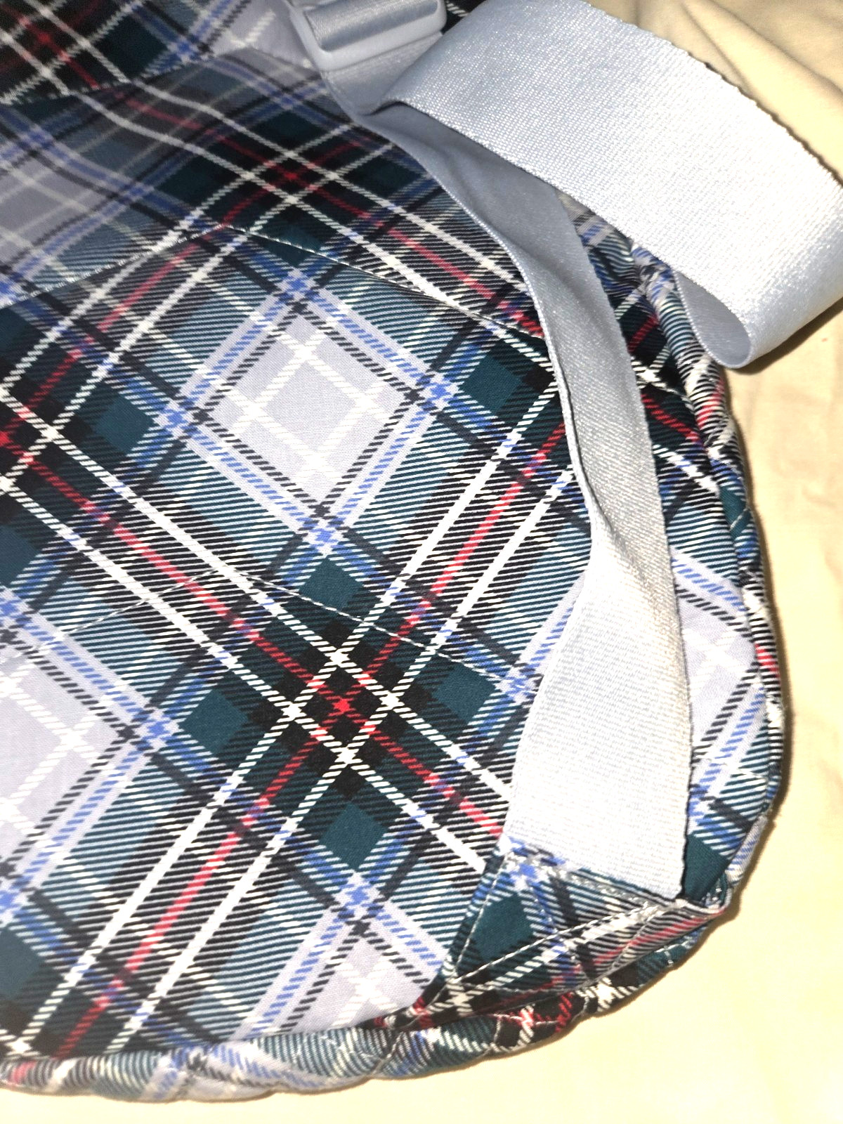 Vera Bradley, Essential Sling Backpack, "Snowy Plaid"   New with Tag, Beautiful! thumbnail 13