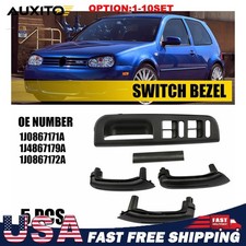Interior Door Grab Handle Cover Switch Bezel For Vw Passat B5 Mk4 1998-04 5-50x