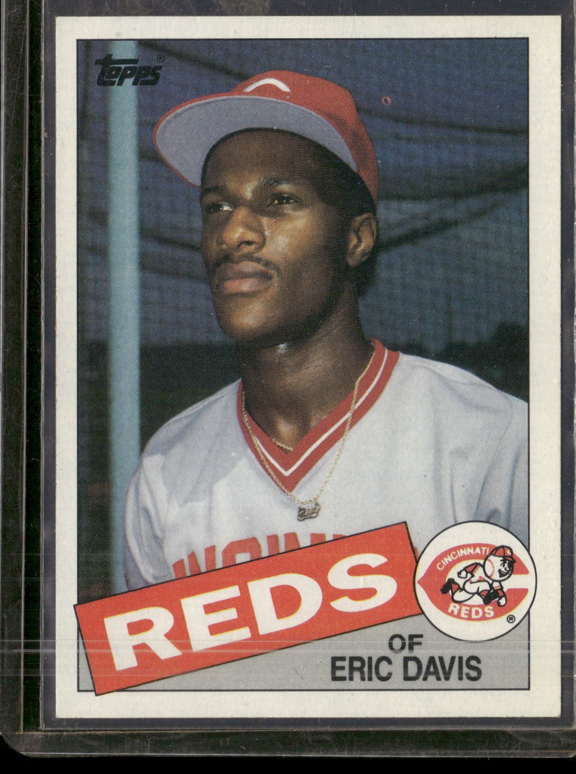1985 Topps #627 Eric Davis