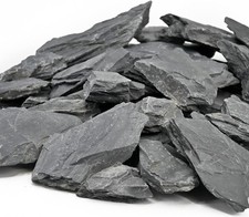 Aquarium Rocks 5lb Natural Slate Stone for Aquascaping Reptile Basking