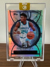 2025-26 Topps 3 Three Basketball-Brandon Miller-Blue Parallel #13/15 - Hornets