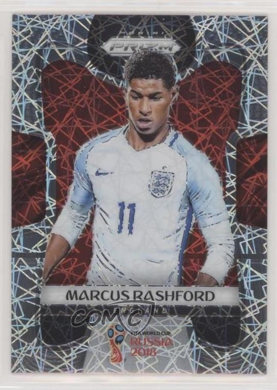 2018 Panini Prizm World Cup Lazer Prizm Marcus Rashford #72 0jo3