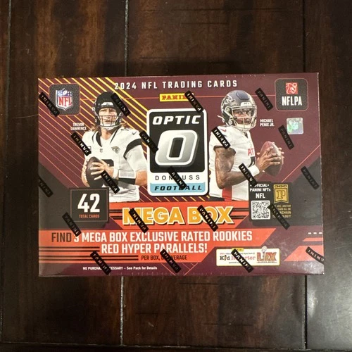 2024 Donruss Optic Football NFL Hobby Mega Box Panini Exclusive Red Sealed