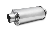 Vibrant ULTRA QUIET Resonator 3in inlet / outlet x 14in overall length