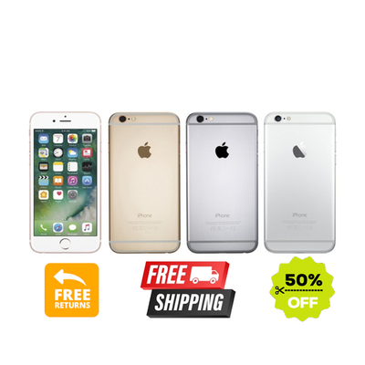 Apple iPhone 6 16GB 64GB Unlocked Verizon Silver Gold Space Gray
