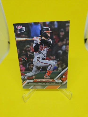 2024 Topps Now  Jackson Holliday #61 (RC) MLB DEBUT Baltimore Orioles 