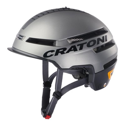 Cratoni Fahrrad Helm Smartride 1.2 (Ped.) Anthrazit Matt Gr. M/L (58-61cm)