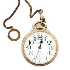 Hamilton Railway Special 10K RGP 21 Jewel Pocket Watch, Just Serviced 