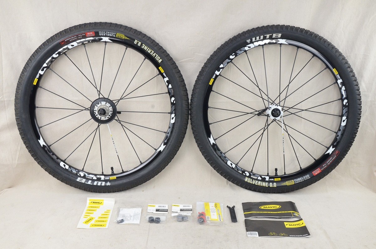 Mavic Crossmax ST 26” UST Tubeless MTB Wheelset, 6-bolt Disc, w