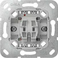 Gira 315100 Wipptaster-Einsatz Mit Befestigungskrallen, 1-Polig, 10A, 250V-image
