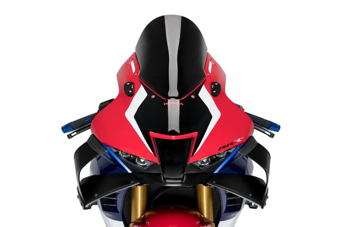Puig Frontal Side Downforce Spoilers Wings Blue Honda CBR 1000 RR