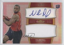 2011 Topps Finest Auto Jumbo Relics Refractor 70/75 Niles Paul #AJR-NP Auto 0a7