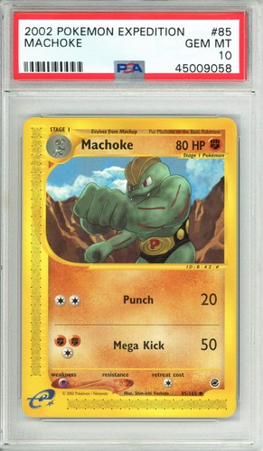 Machoke graded PSA 10 for sale on eBay