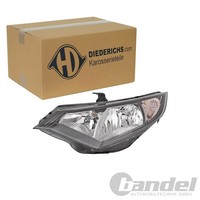 Diederichs Halogen Scheinwerfer Mit Lwr-Motor Links FüR Honda Civic | 5211081
