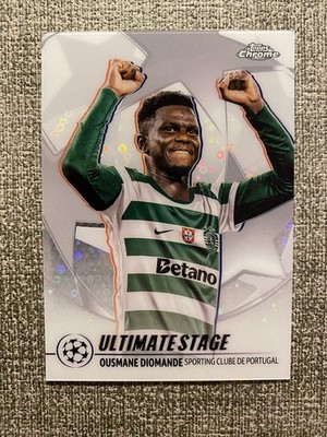 2025-26 Topps Flagship UCC Ousmane Diomande Ultimate Stage Chrome - Sporting CP