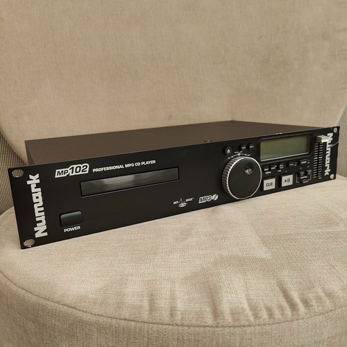 Numark MP102 Professional MP3 CD Player | Rack Mount w Power Cord