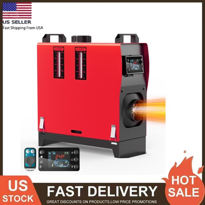 #ad Diesel Air Heater All in one 12V 8KW Parking Heater Remote LCD for Car RV Indoor $68.66