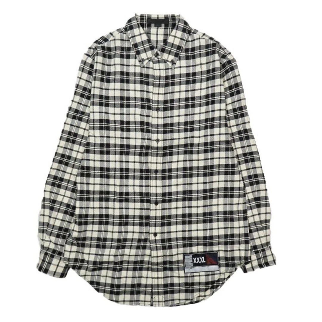 Alexander Wang camicia cotone a quadri giacca abbottonata oversize manica lunga usata