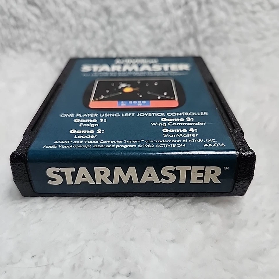 Atari 2600 Starmaster 1982 Video Game Cartridge Activision - Image 4 of 4