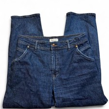 Madewell the perfect vintage straight leg denim casual blue jeans size tagged 31