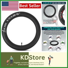 18 Inch Heavy Duty Dirt Bike Inner Tube TR4 Valve 110/100-18 to 120/80-18