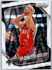 2025 Panini Elizabeth Kitley 41 White Seismic Prizms Las Vegas Aces