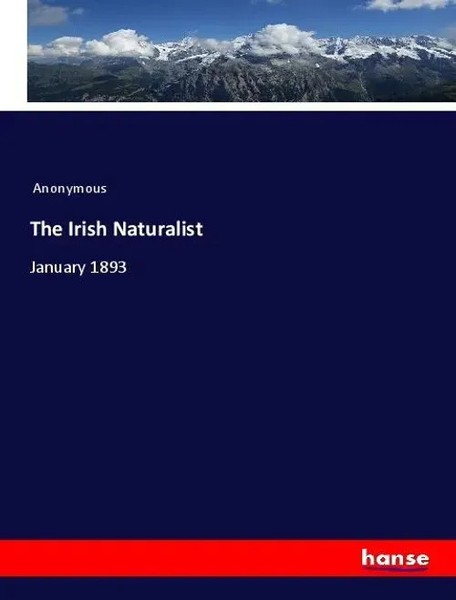 Anonymous | The Irish Naturalist | Taschenbuch | Englisch (2022) | January 1893-image