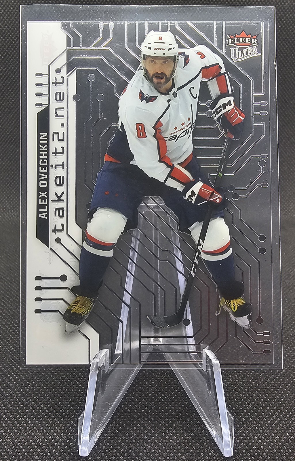 2024-25 Upper Deck Fleer Ultra takeit2net Alex Ovechkin #11OF30 Capitals 