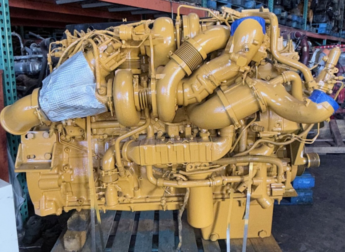 USED - 2009 Caterpillar C15 SDP Engine, Good Running Takeout, W ...
